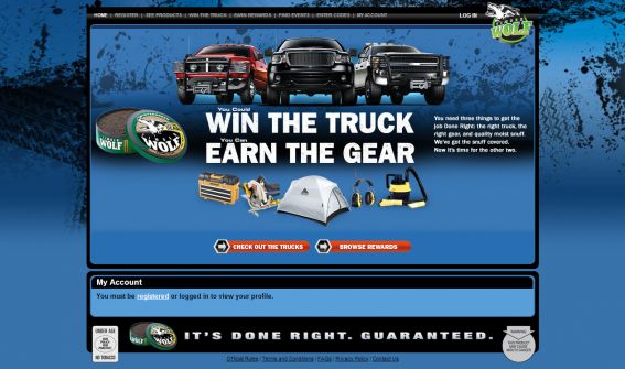 The Timber Wolf Win the Trucks Sweepstakes