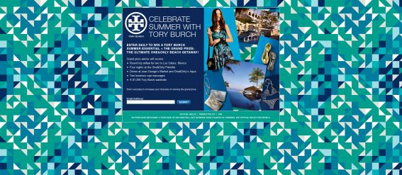 Celebrate Summer with Tory Burch