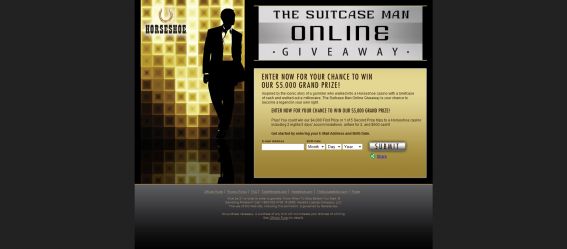 Total Rewards The Suitcase Man Online Giveaway