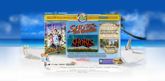 Tropical Smoothie Café Shorts Movie Sweepstakes