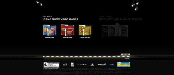 Game Show Video Games Instant Win and Hollywood Game Show Sweepstakes