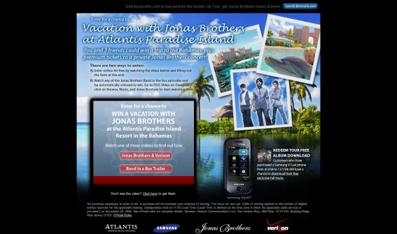 Verizon Watch to Win Sweepstakes