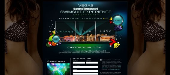 Vegas SI Swimsuit Experience Sweepstakes