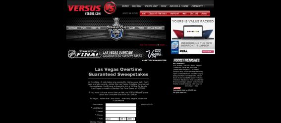 Las Vegas Overtime Guaranteed Sweepstakes