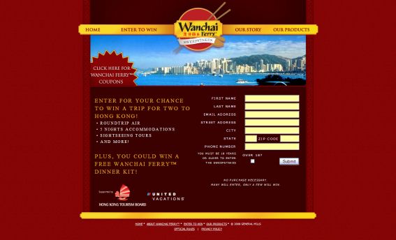 The Wanchai Ferry Sweepstakes