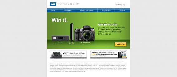 My Passport Essential Sweepstakes