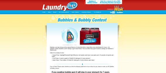 Bubbles & Bubbly Sweepstakes
