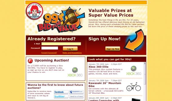 Wendy’s 99 Cent Bid for Value Wendy’s 99 Cent Bid for Value