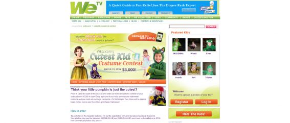 WE tv Cutest Kid Costume Contest
