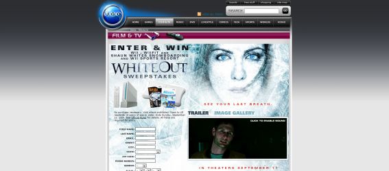 UGO’s Whiteout Sweepstakes UGO’s Whiteout Sweepstakes