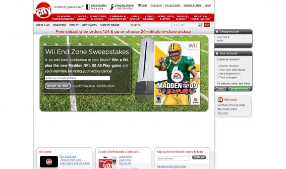 Wii End Zone Sweepstakes