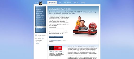 Win a TiVo HD Sweepstakes