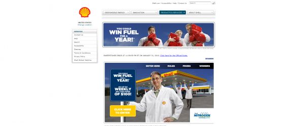 Shell Win Fuel For A Year Sweepstakes Shell Win Fuel For A Year Sweepstakes
