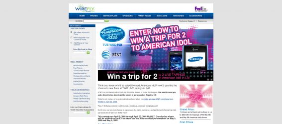Wirefly American Idol Contest