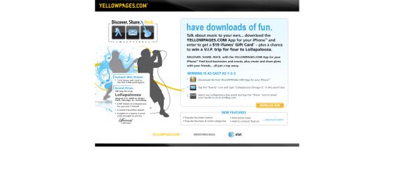 YellowPages Discover Share Rock Sweepstakes