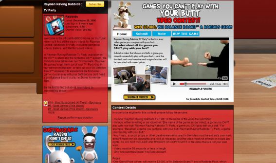 Ubisoft YouTube Contest