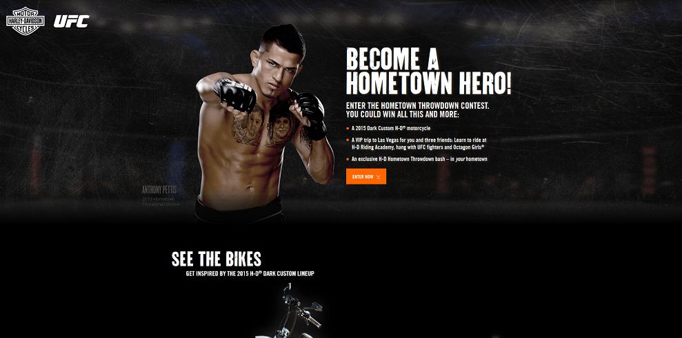 h-d.com/UFC - Harley-Davidson’s Hometown Throw Down Contest