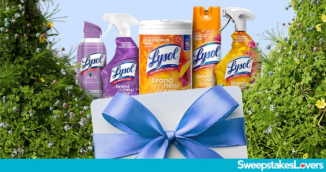 Lysol Sweepstakes 2026