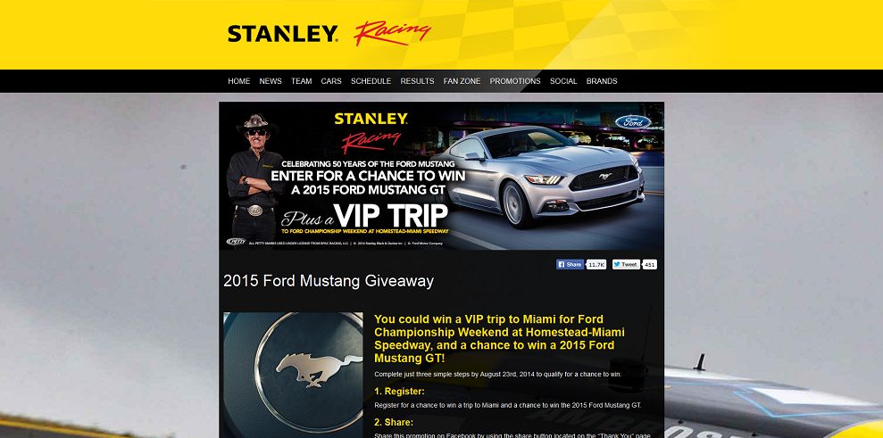 Ford mustang sweepstakes giveaway #9
