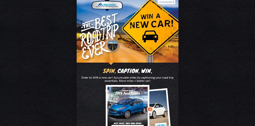 Ford road trip sweepstakes #10
