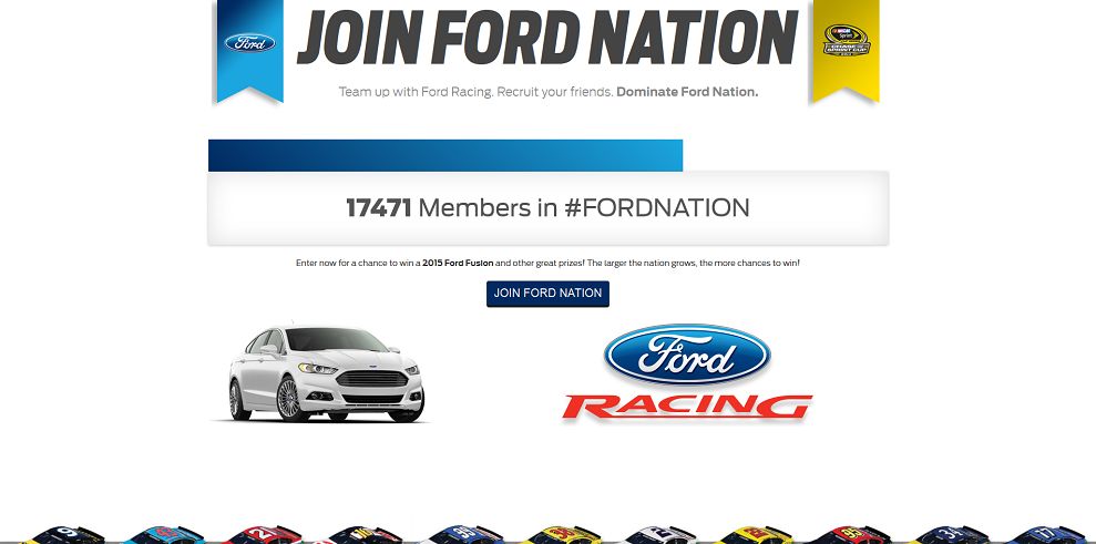 Ford fusion sweepstakes entry #8