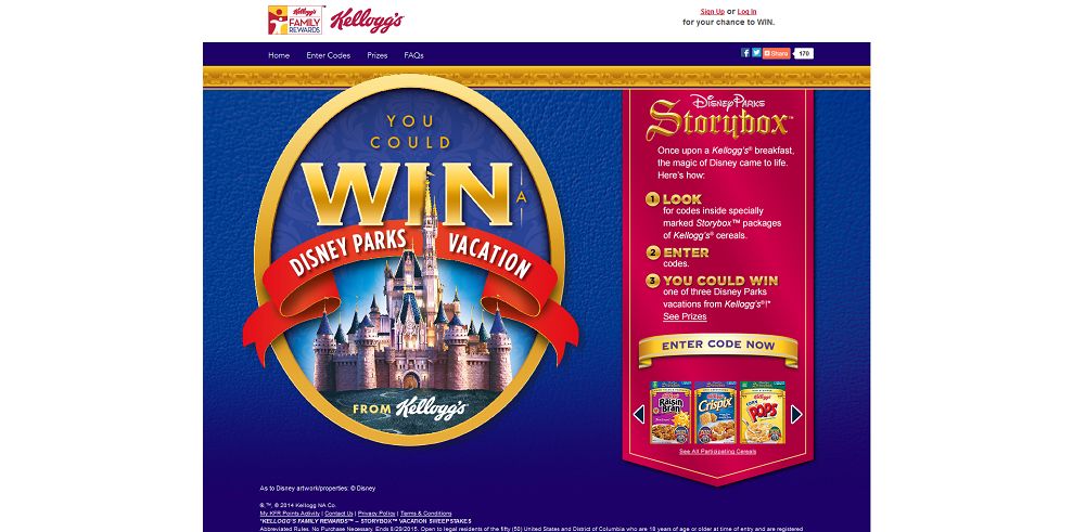 Disney Parks Vacation Sweepstakes