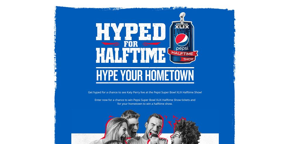 Pepsi Hype Your Hometown Contest - hypedforhalftime.com