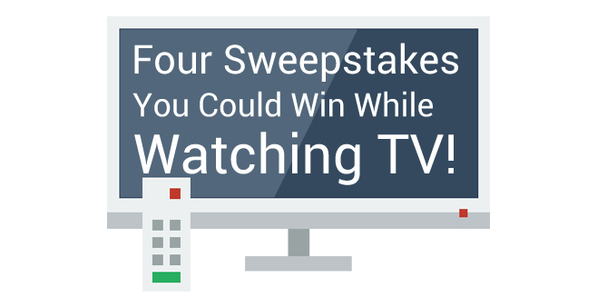 Four Sweepstakes You Could Win While Watching TV (Code Word Needed!)