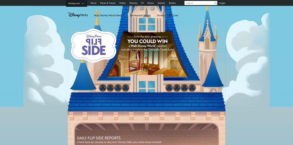 Disney Flip Side Sweepstakes (DisneyFlipSide.com)