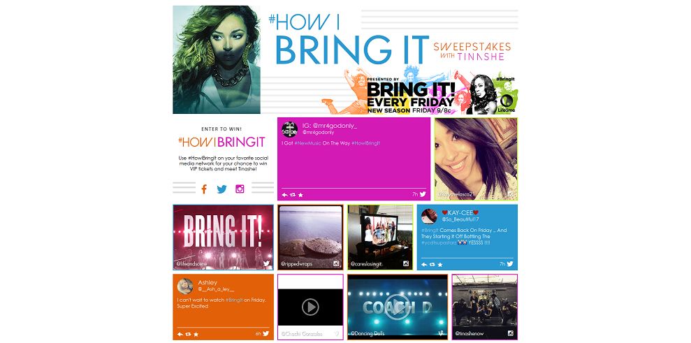 #HowIBringIt Sweepstakes With Tinashe - howibringitsweeps.com