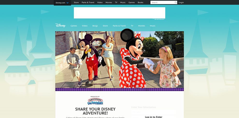 Share Your Disney Adventure Promotion (