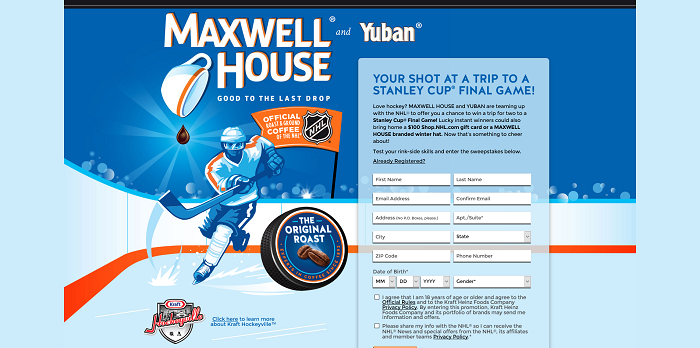 Ultimate Hockey Fan Sweepstakes