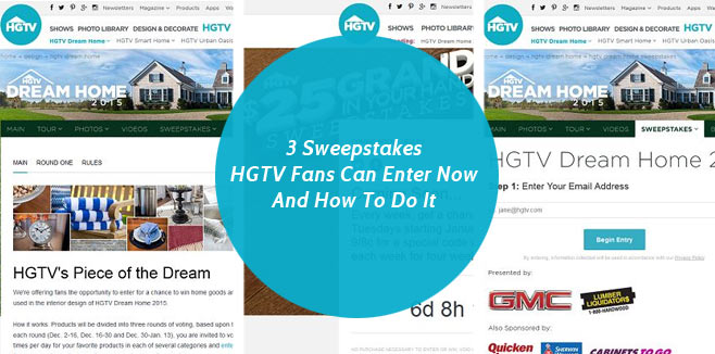 hgtv sweepstakes