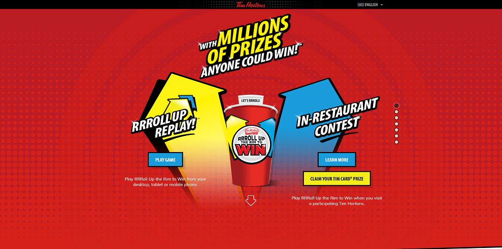 RRRoll Up The Rim To Win Replay Contest (rolluptherimtowin.com)