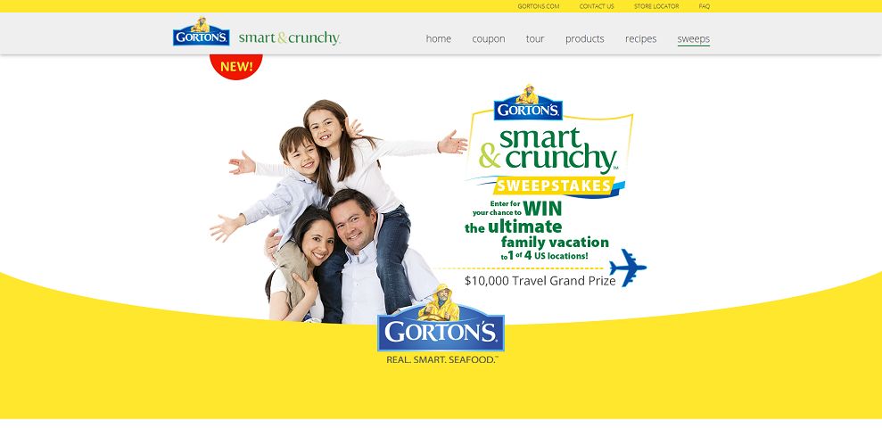 Gorton's Smart And Crunchy Sweepstakes