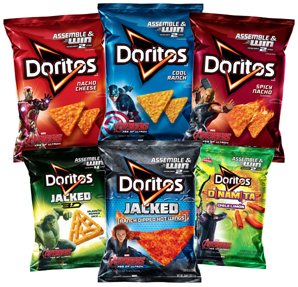 DORITOS Assemble The Avengers Promotion Enter Your Bag Codes At