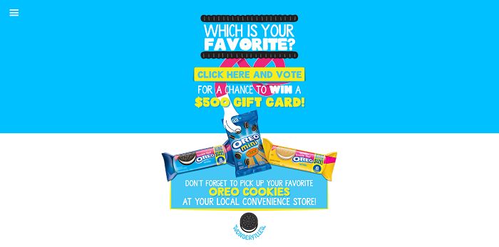 OREO Sweepstakes (OreoSweeps.com)