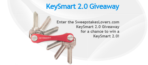 SweepstakesLovers.com KeySmart 2.0 Giveaway