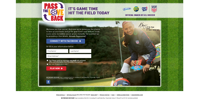 PassTheLove.com - Pass The Love Back Instant Win Game