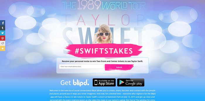 Get Blipd Swiftstakes (Swiftstakes.BlipdApp.com)