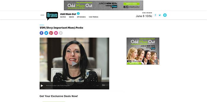 Odd Mom Out V.I.M Sweepstakes