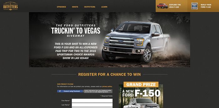 The ford outfitter insider adventure giveaway #4