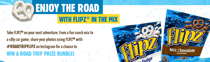 RoadTripFlipz.com - FLIPZ Road Trip Sweepstakes 2016