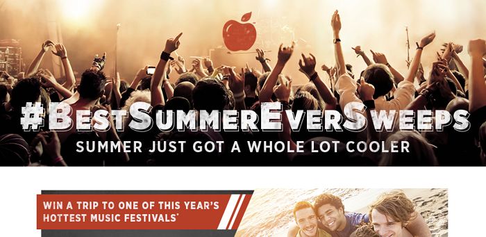 Applebee's Best Summer Ever Sweepstakes (ApplebeesBestSummerEver.com)