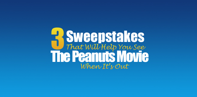 The Peanuts Movie Sweepstakes