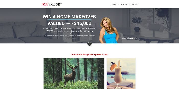 realtor.com Get This Look Sweepstakes