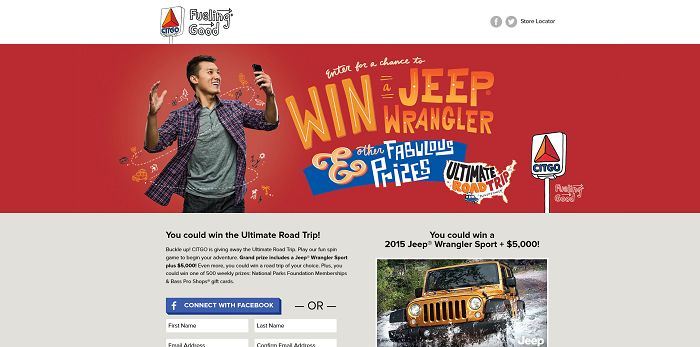 CITGOSweepstakes.com - CITGO Ultimate Road Trip Sweepstakes