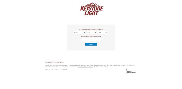 GreatWhiteStoneHunt.com - Keystone Light Hunt For The Great White Stone Promotion