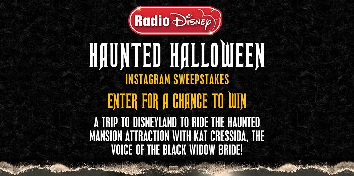 Radio Disney Haunted Halloween Instagram Sweepstakes