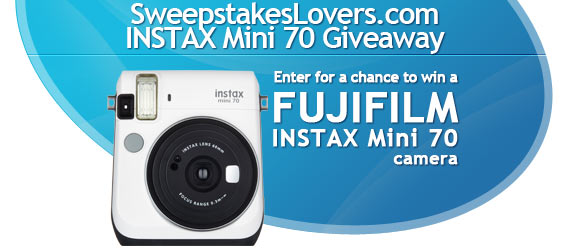 instax mini 70 giveaway